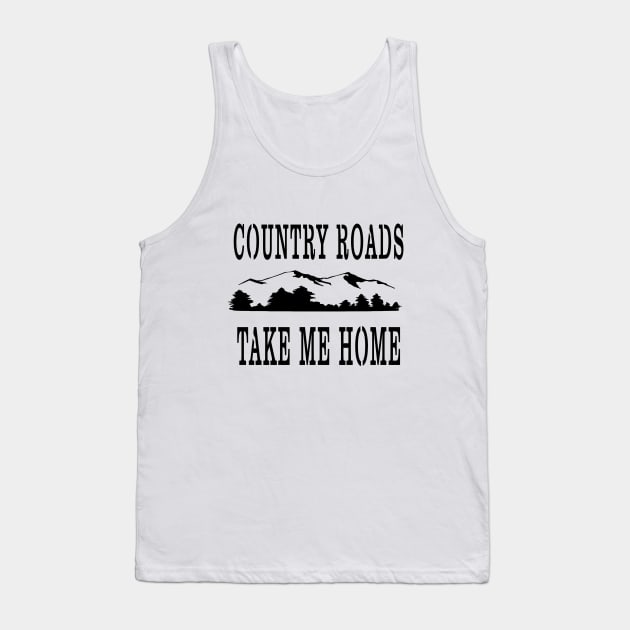 Country roads Tank Top by KwaaiKraai